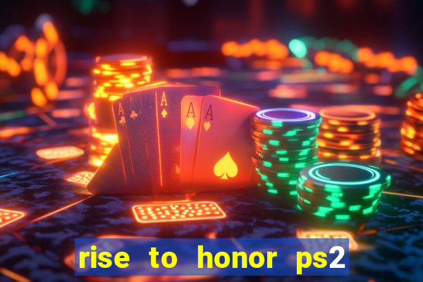 rise to honor ps2 iso pt br